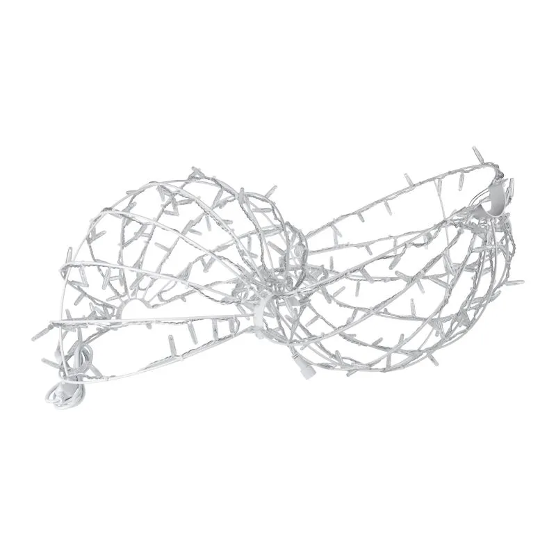 Светодиодная фигура Шар диаметр 80см 300 LED ТЕПЛЫЙ БЕЛЫЙ эффект мерцания 230В NEON-NIGHT - Фото 4