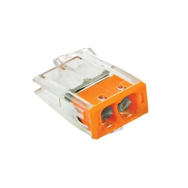 Клемма СМК 2273-242 (с пастой) 2 отверстия 0,5-2,5 мм2 EKF