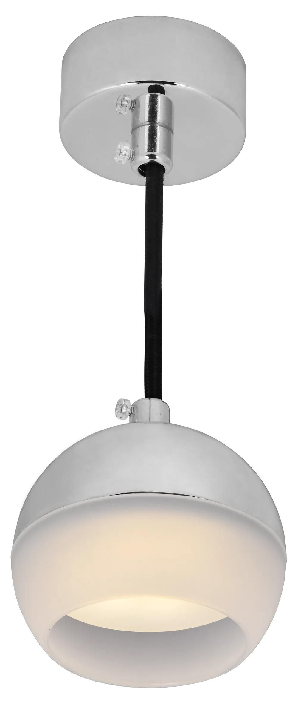 LIGHTING Светильник 4012 подвесной под лампу GX53 хром IEK - Фото 5