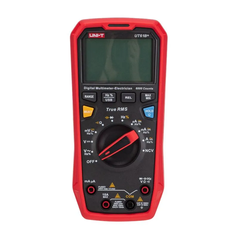 Профессиональный мультиметр UNI-T UT61B+ - Фото 5