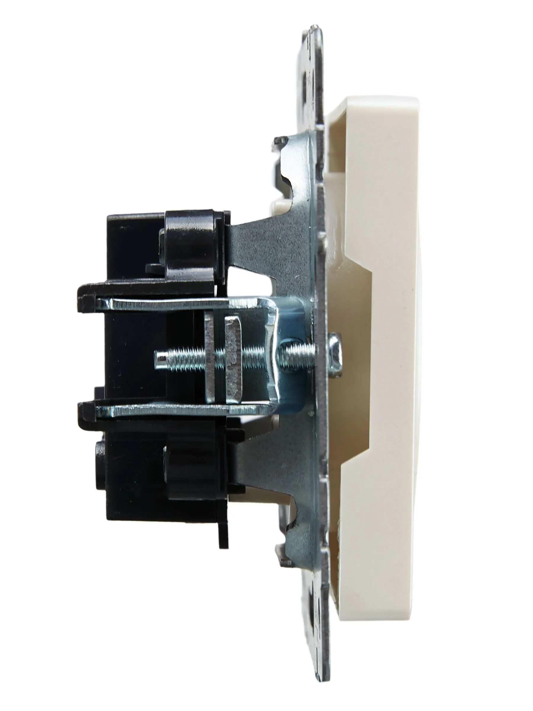 BRITE Розетка 1-местная без заземления без защитных шторок 10А РС10-1-0-БрЖ жемчуг IEK - Фото 5