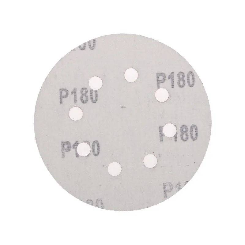 Диск абразивный на ворсовой основе, на липучке, перфорированный, P180, 125мм, 10 шт. KRANZ - Фото 2