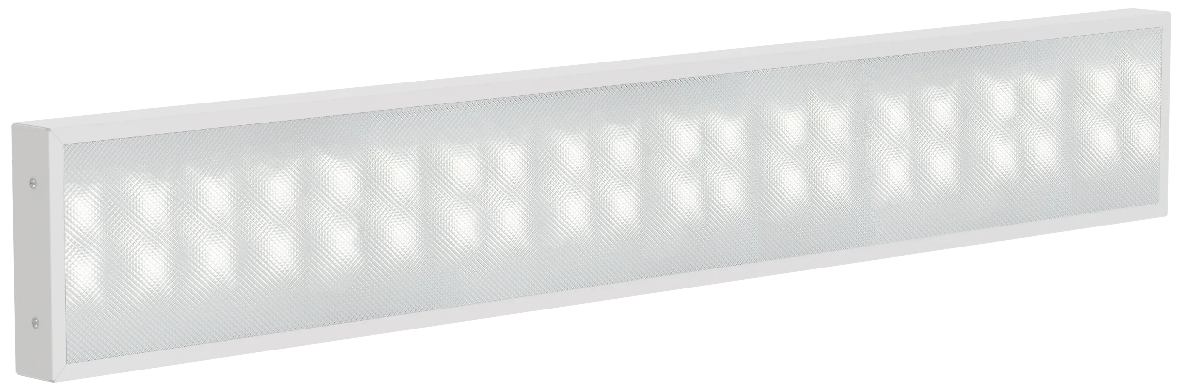 LIGHTING PRO Светильник светодиодный ДВО 1031 30Вт 5000К IP40 1195х180мм призма IEK - Фото 5