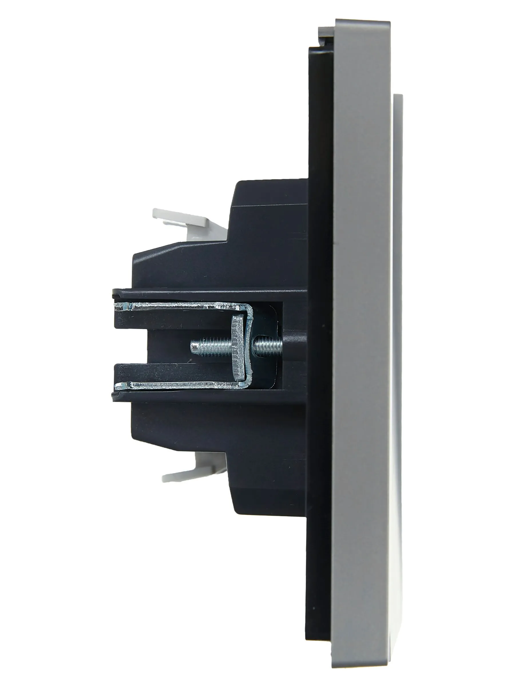 FORTE&PIANO Выключатель 1-клавишный перекрестный 10А FP512 сталь IEK - Фото 3