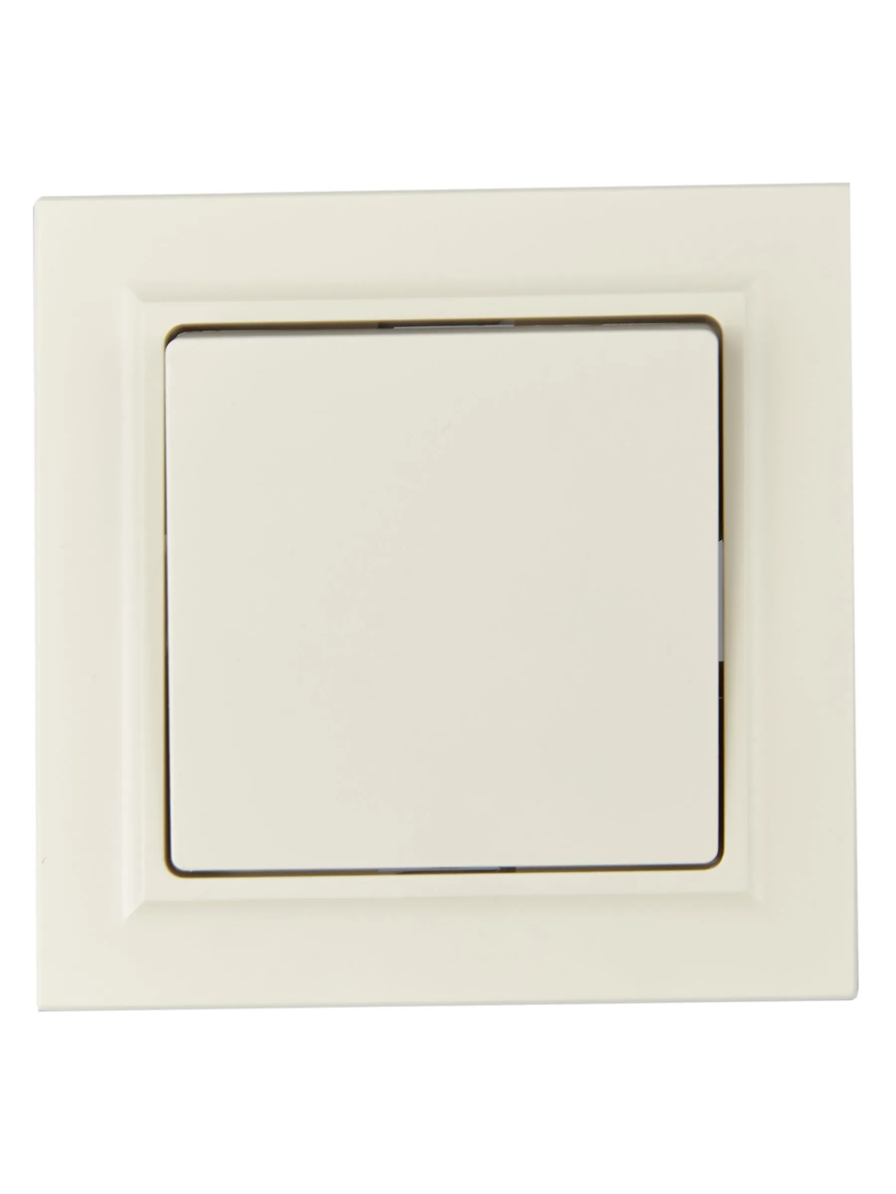 BRITE Выключатель 1-клавишный 10А в сборе ВСР10-1-0-БрКр бежевый IEK - Фото 6