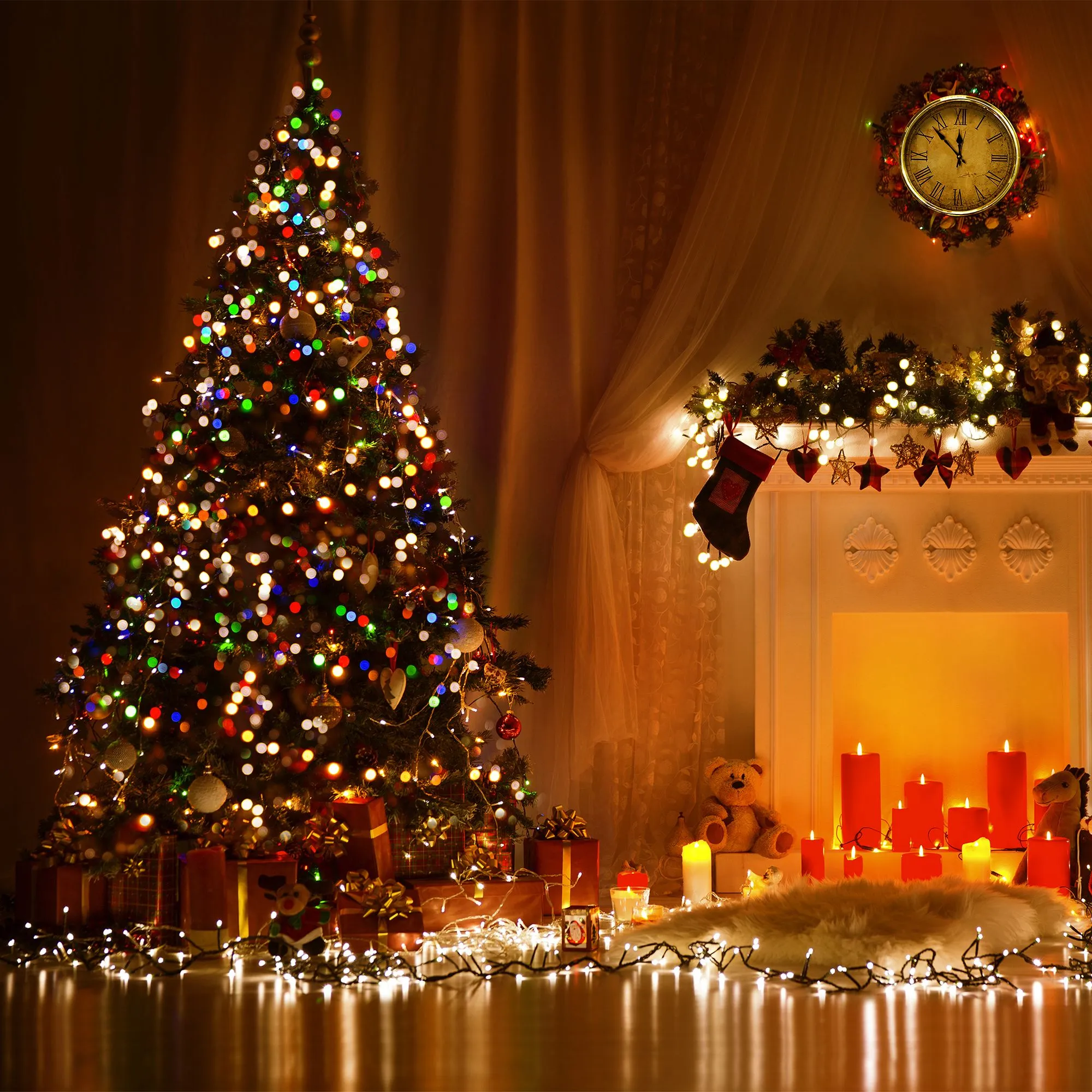 Праздничная гирлянда нить мульти 5м IP20 400-001 Elektrostandard Eurosvet