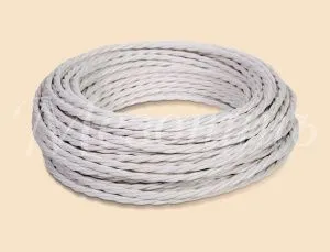 Провод монтажный витой ПВХ 3х1,5мм, цвет - белый (бухта 5м), ТМ "МЕЗОНИНЪ" GE70113-01 GE70103-01