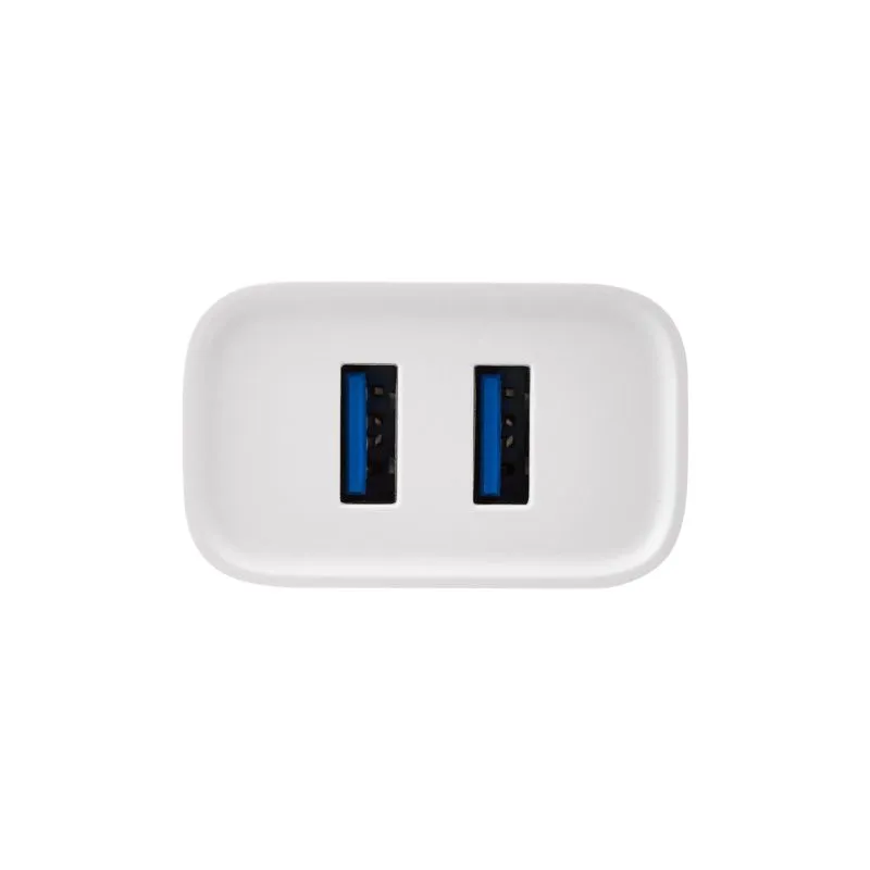 Сетевое зарядное устройство для iPhone/iPad REXANT 2 x USB, 5V, 2.4 A, белое - Фото 4