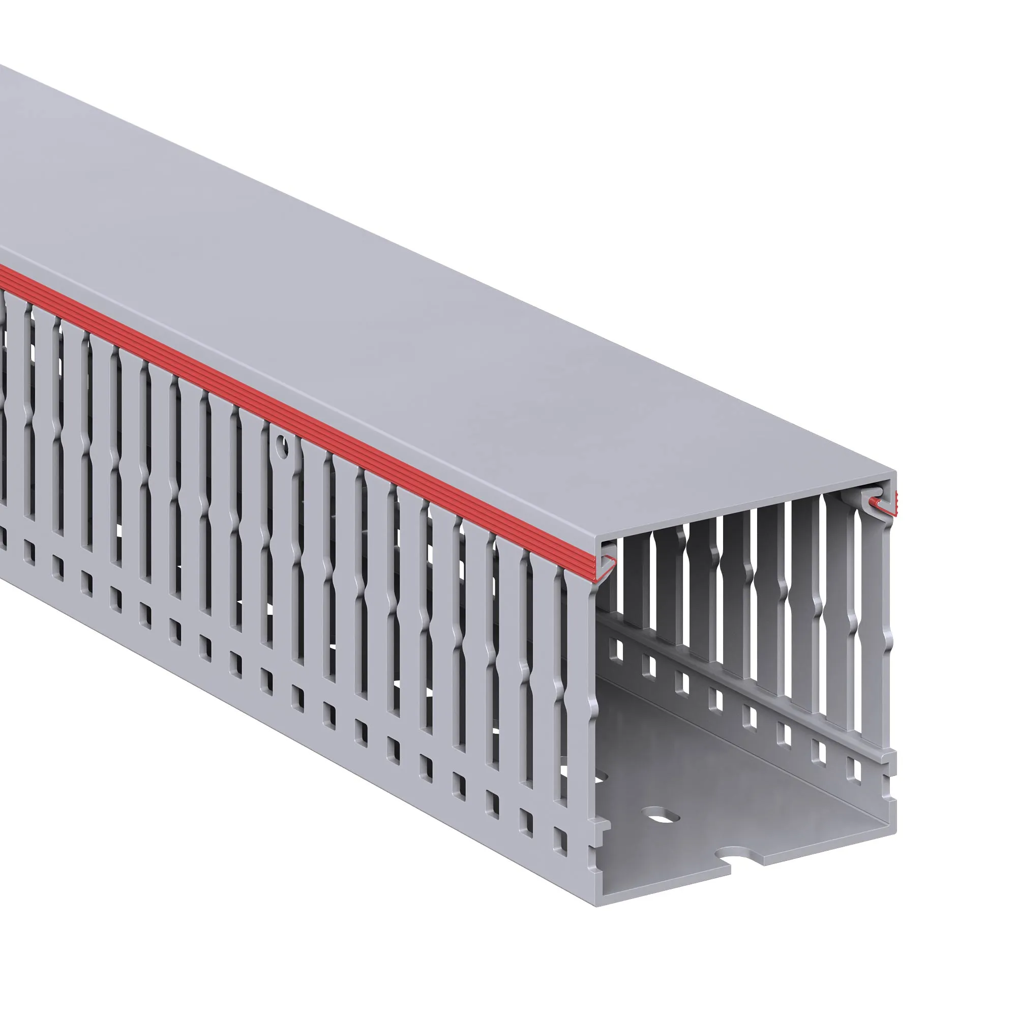 Кабель-канал перфорированный 60х60 L2000 RL6 G DKC 01108RL для комплектации электрического щита