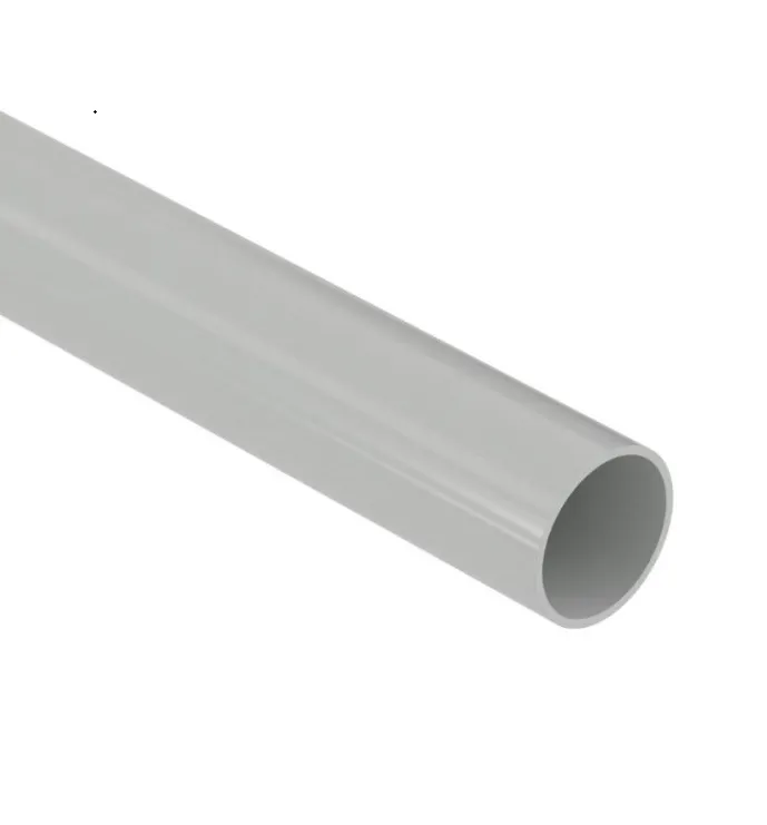 Труба жесткая ПВХ 3-х метровая атмосферостойкая d25мм (150 м/уп) СЕРАЯ