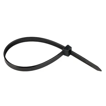 Хомут нейлоновый черный (7,2х250) (100шт.) EKF