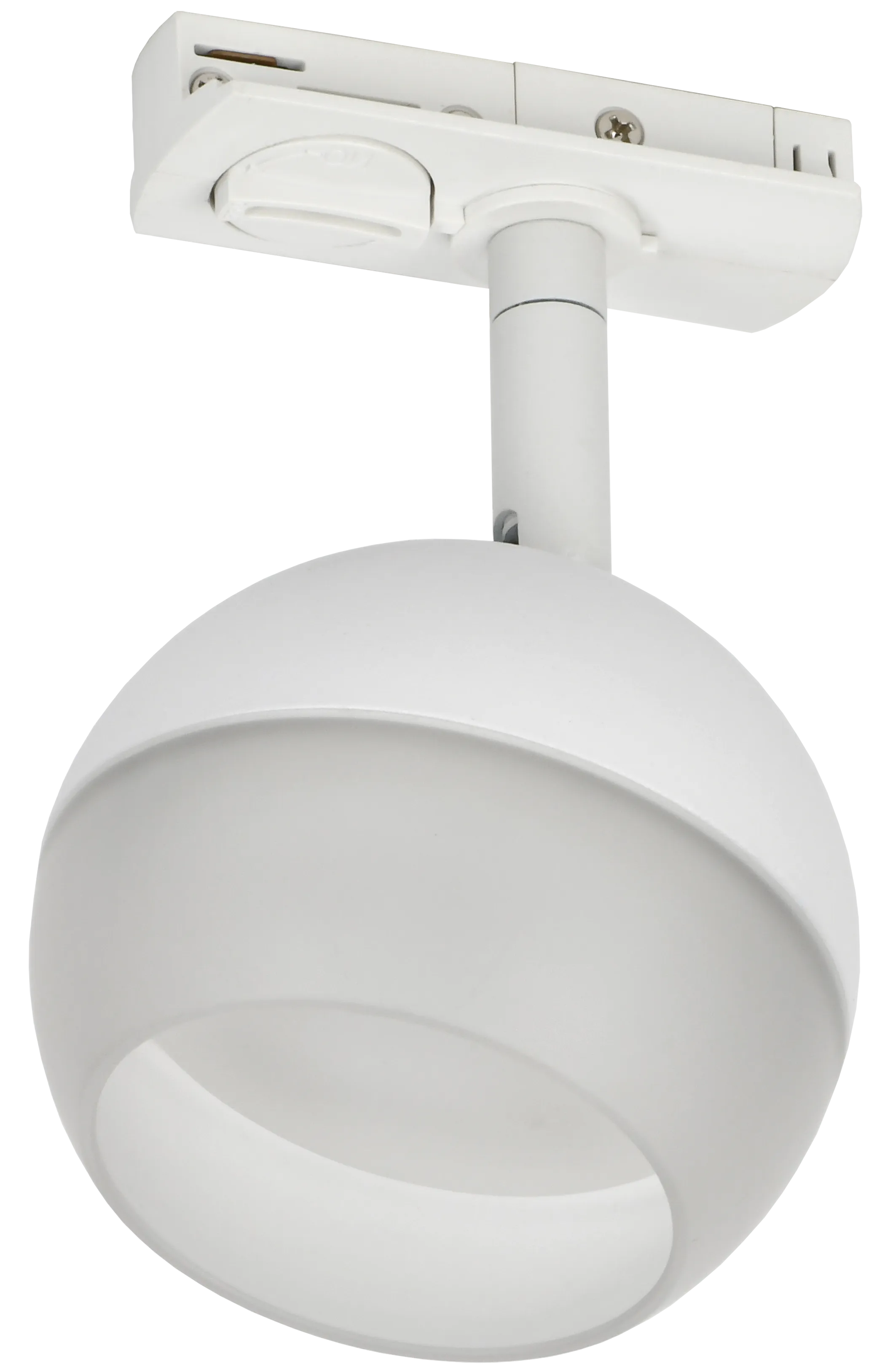LIGHTING Светильник 4118 декоративный трековый поворотный под лампу GX53 белый IEK