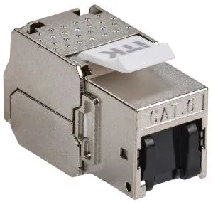 ITK Модуль Keystone Jack кат.6 STP без инструментальная заделка с пылезащитной крышкой CS1-1C06S-T2-D