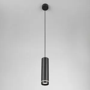 Светильник светодиодный подвесной DLR023 12W 4200K черный матовый Elektrostandard a040264