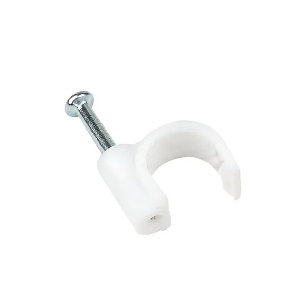 Скоба крепежная круглая (9мм.) (50шт.) EKF - Фото 2