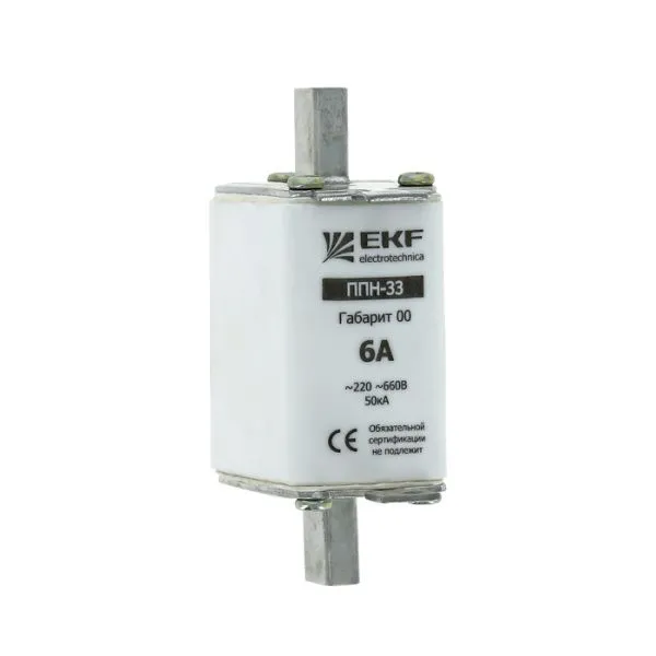 Плавкая вставка ППН-33 160/160А габарит 00 EKF