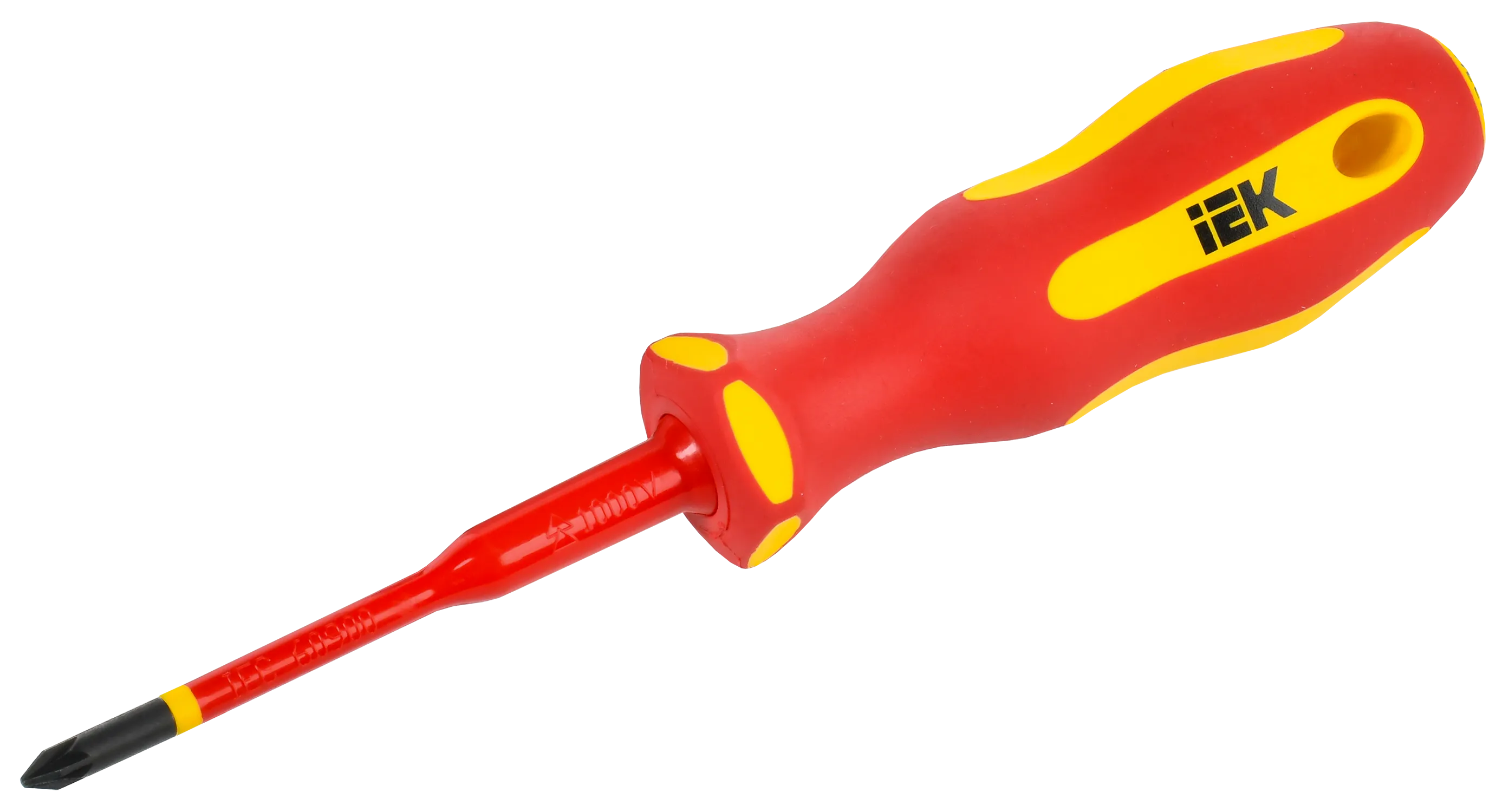 ARMA2L 5 Отвертка диэлектрическая SLIM PZ1х80 Т2 IEK A2L5-SC31-T2-PZ-10-080