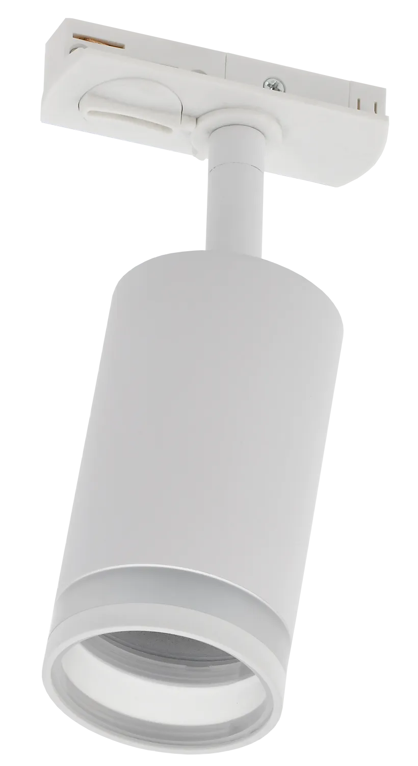 LIGHTING Светильник 4116 декоративный трековый поворотный под лампу GU10 белый IEK