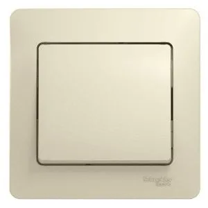 Выключатель 1-кл. СП Glossa 10А IP20 (сх. 1) 10AX в сборе беж. SE GSL000212 275186