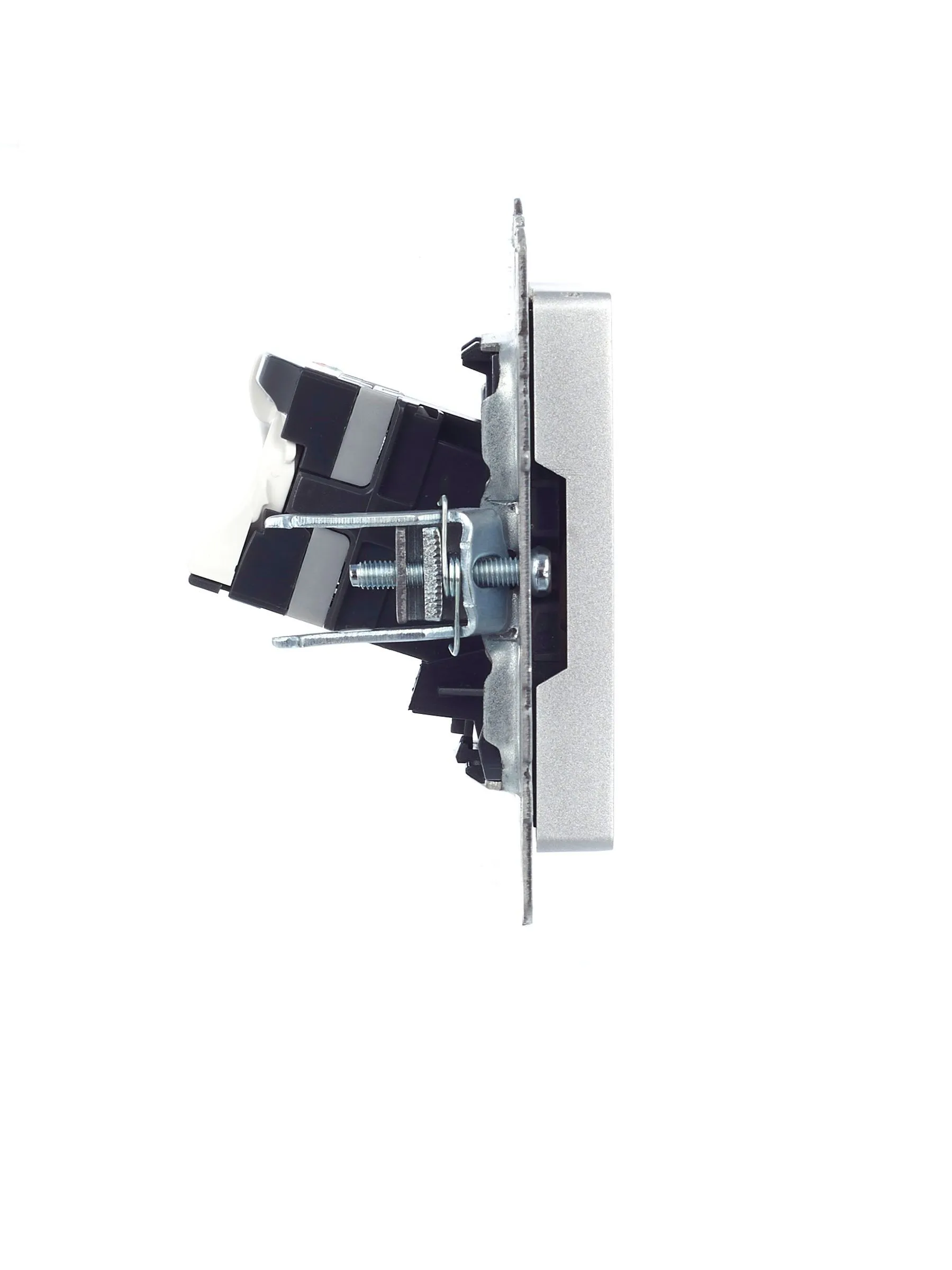 BRITE Розетка компьютерная RJ45 кат.5E РК10-БрА алюминий IEK - Фото 7