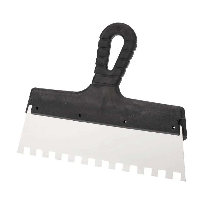 Шпатель фасадный REXANT 250 мм зуб 10х10 нержавеющая сталь, пластмассовая ручка - Фото 4