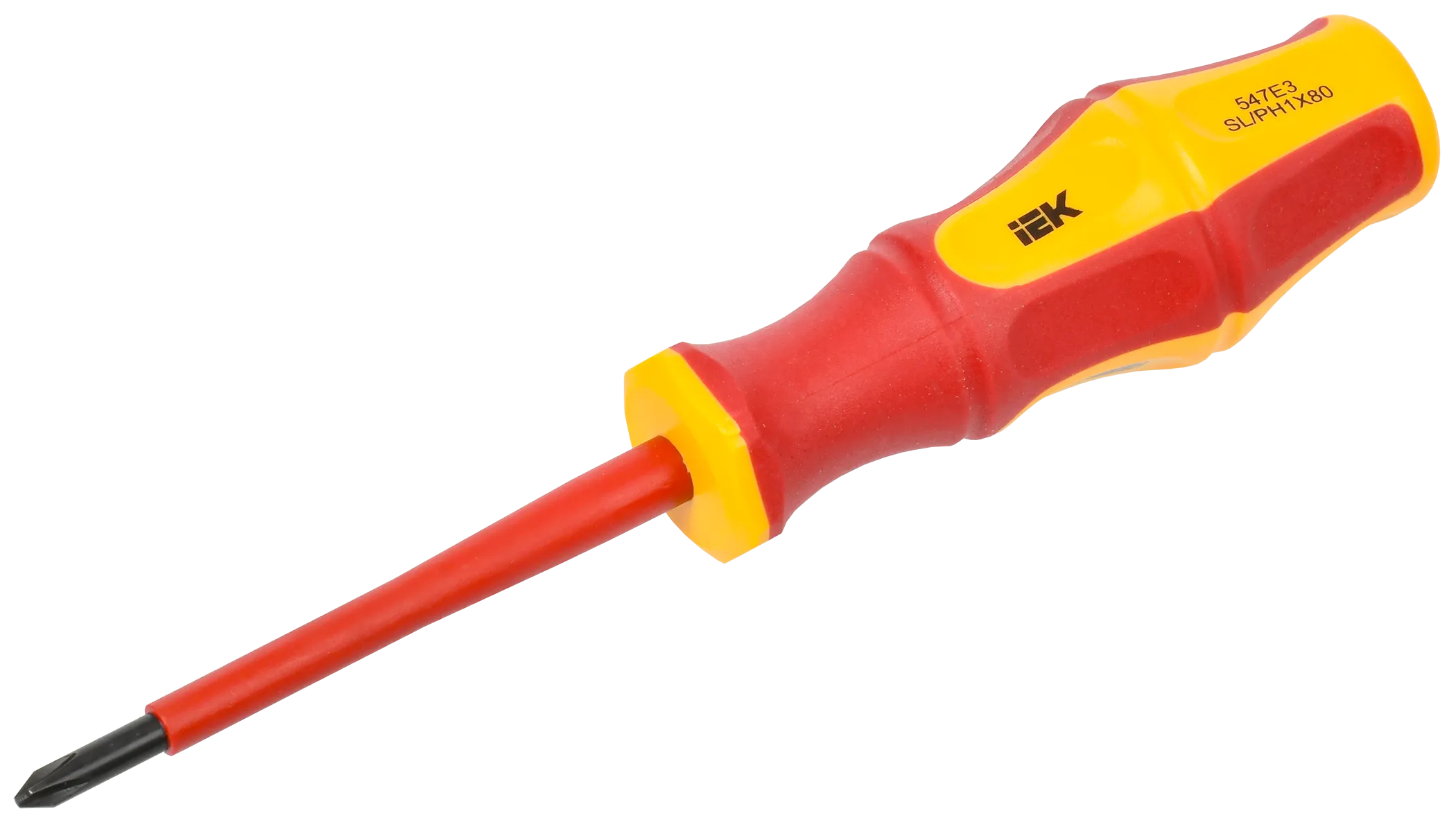 ARMA2L 3 Отвертка диэлектрическая PH/SL1х80 К3 IEK A2L3-SC30-K3-HS-10-080