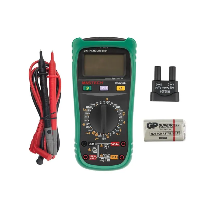 Измеритель емкости и индуктивности (RLC-метр) MS8360E MASTECH - Фото 4