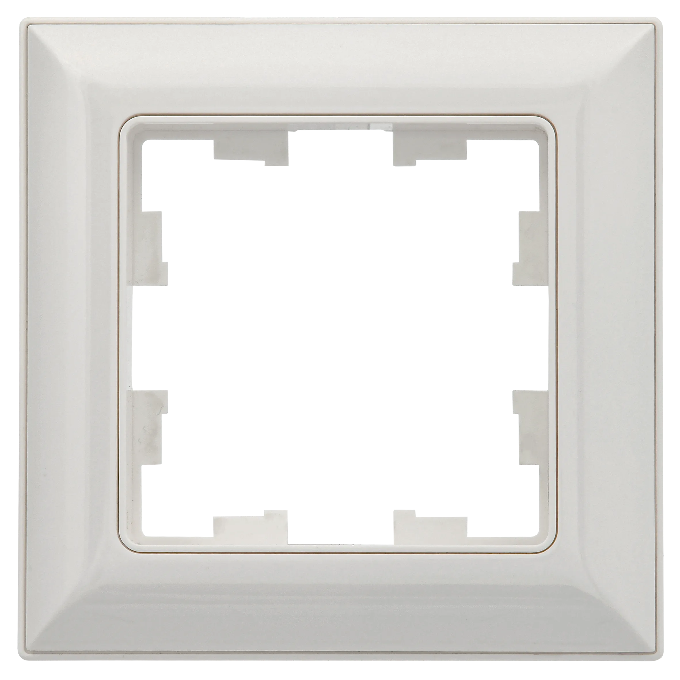 BRITE Рамка 1-местная РУ-1-Бр белый/белый IEK - Фото 3