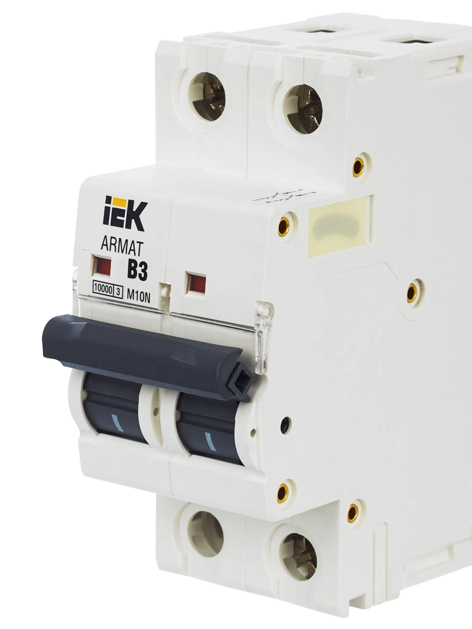 ARMAT Автоматический выключатель M10N 2P B 3А IEK - Фото 7