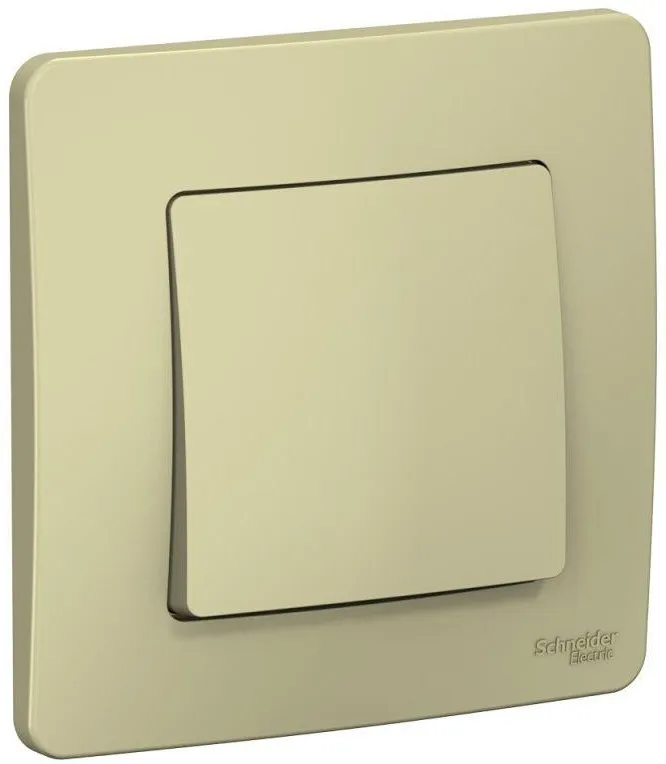 Выключатель 1-кл. СП Blanca 10А IP20 (сх. 1) 250В беж. SE BLNVS010107