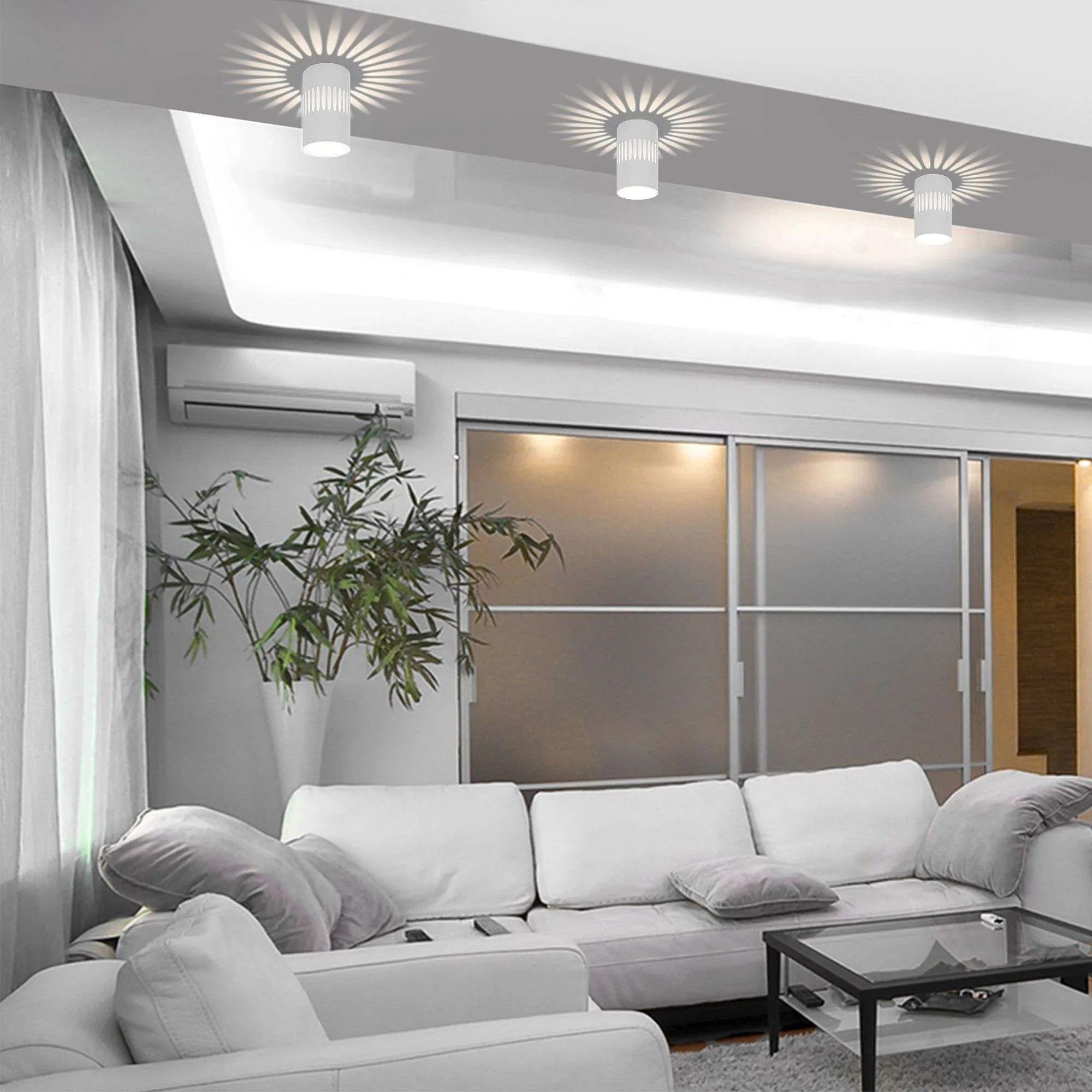 Светильник светодиодный накладной с подсветкой белый DLS026 Elektrostandard - Фото 2