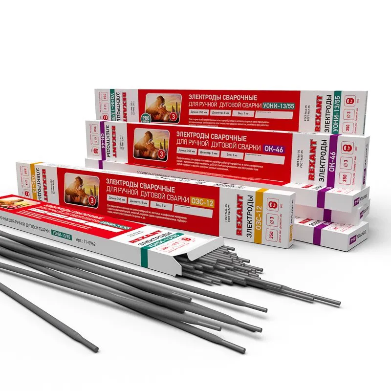 Электрод REXANT ОЗС-12, 350 мм/3 мм, пачка 1 кг - Фото 3