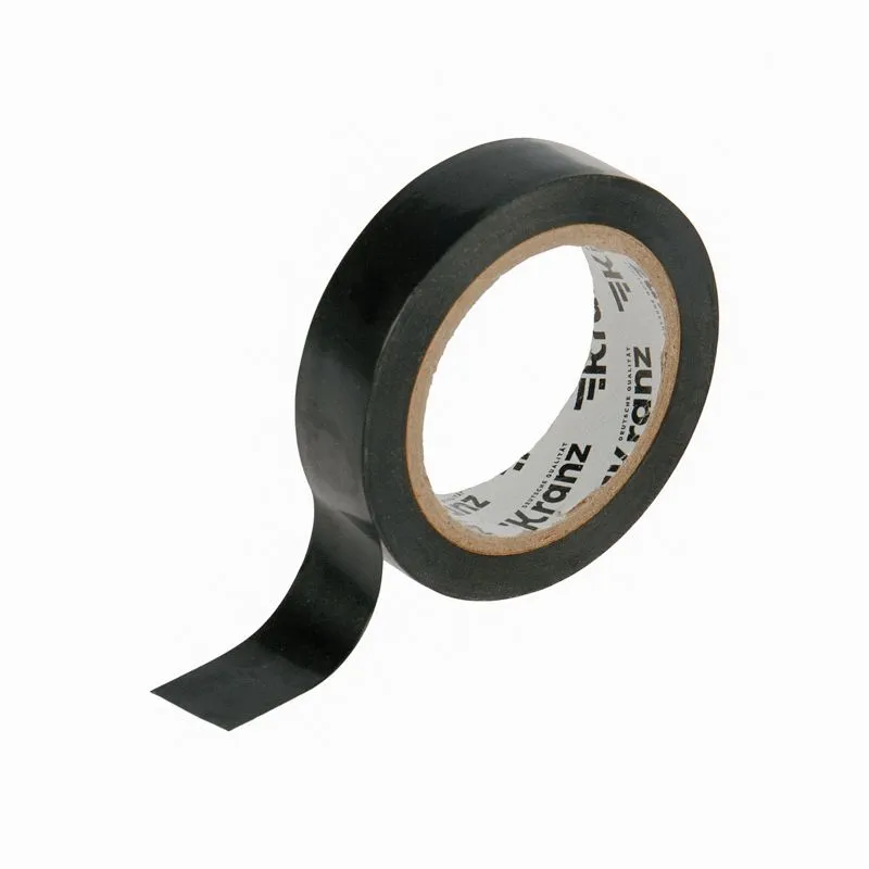 Изолента ПВХ 0,13х15мм, 10м, черная KRANZ - Фото 3