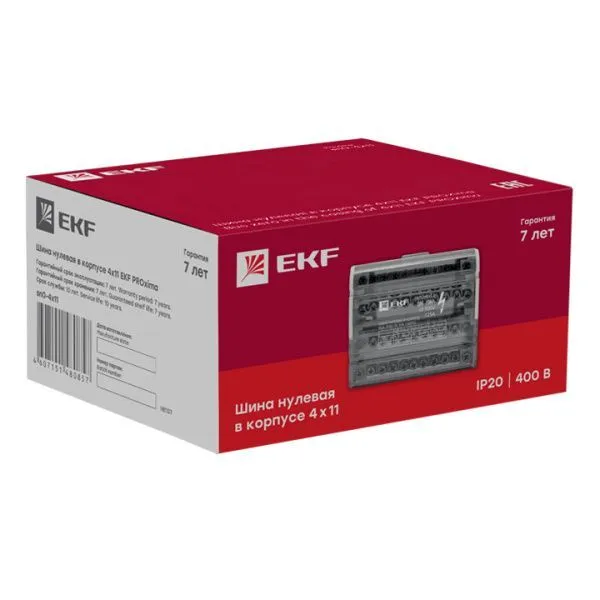 Шина нулевая в корпусе (4х11) EKF - Фото 5