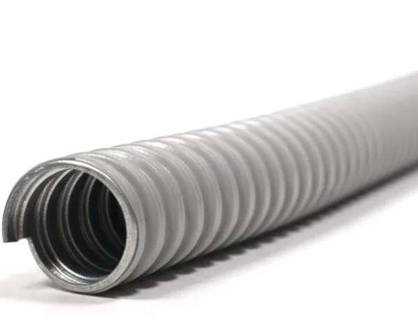 Металлорукав в ПВХ изоляции МРПИ НГ  20  (50 м/уп.) серый ГОФРОМАТИК (ЗЭТАРУС)