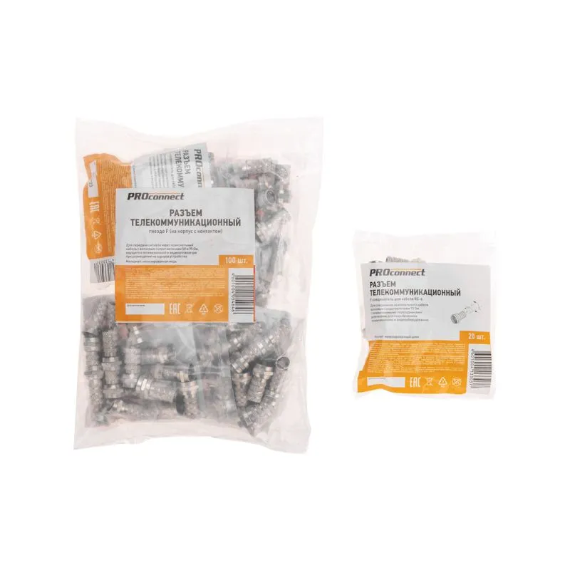 F-разъем на корпус с контактом PROconnect - Фото 4