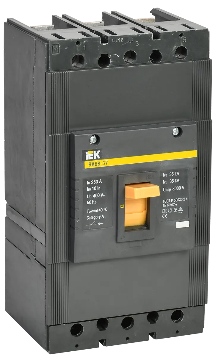 Выключатель автоматический ВА88-37 3Р 250А 35кА IEK
