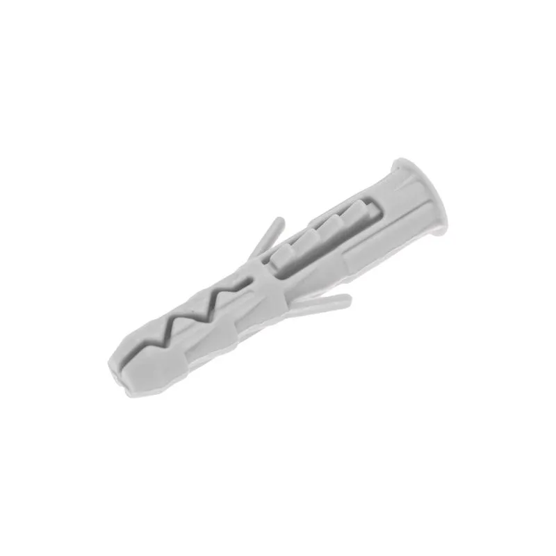 Дюбель распорный 8х40мм, серый, нейлон, пакет (100 шт/уп) KRANZ - Фото 2