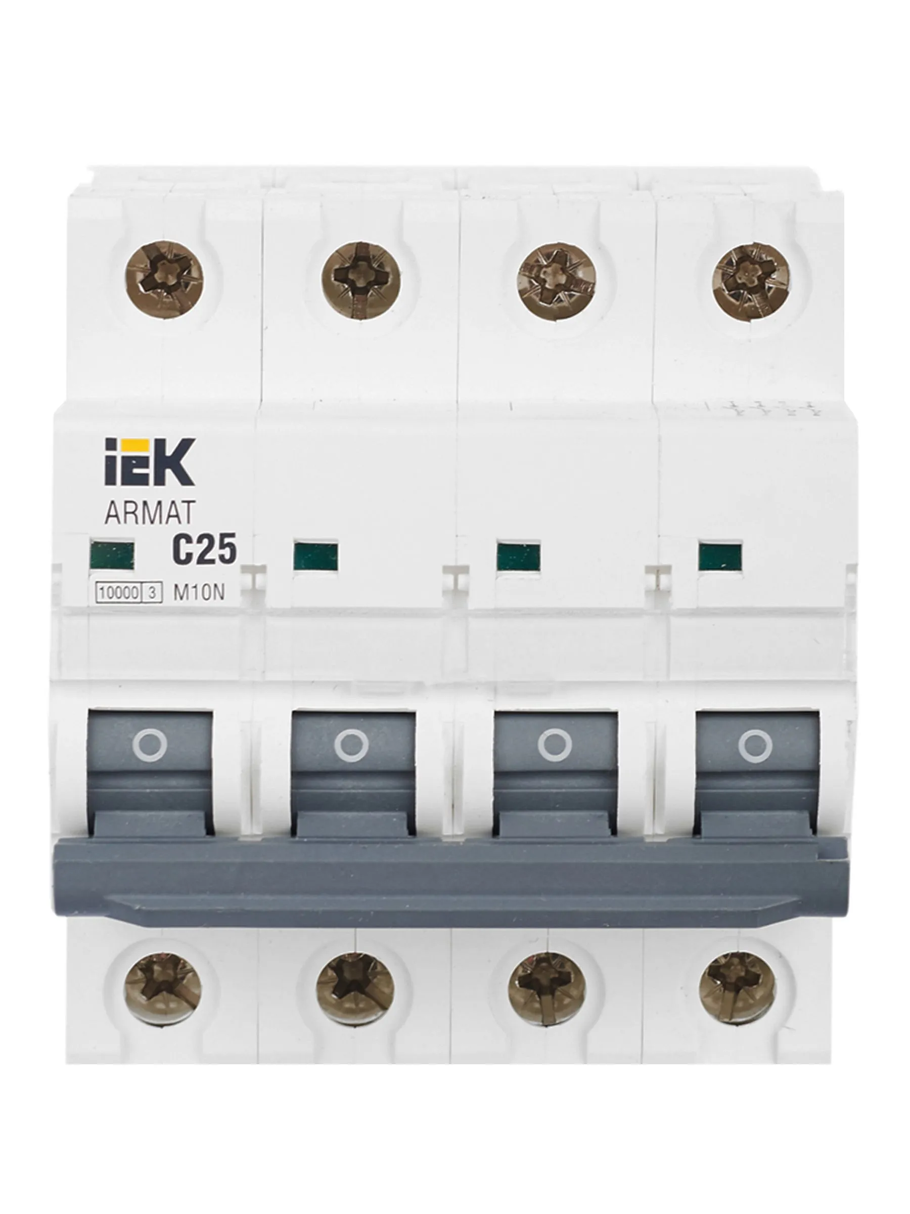 ARMAT Автоматический выключатель M10N 4P C 25А IEK - Фото 8