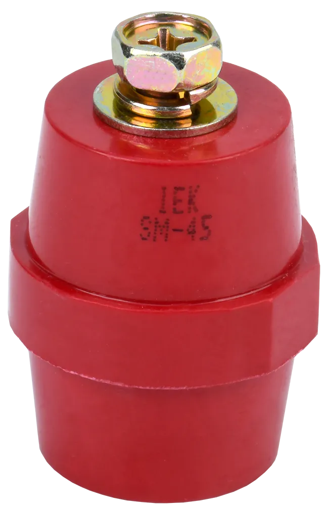 Изолятор SM45 (М8) силовой с болтом IEK