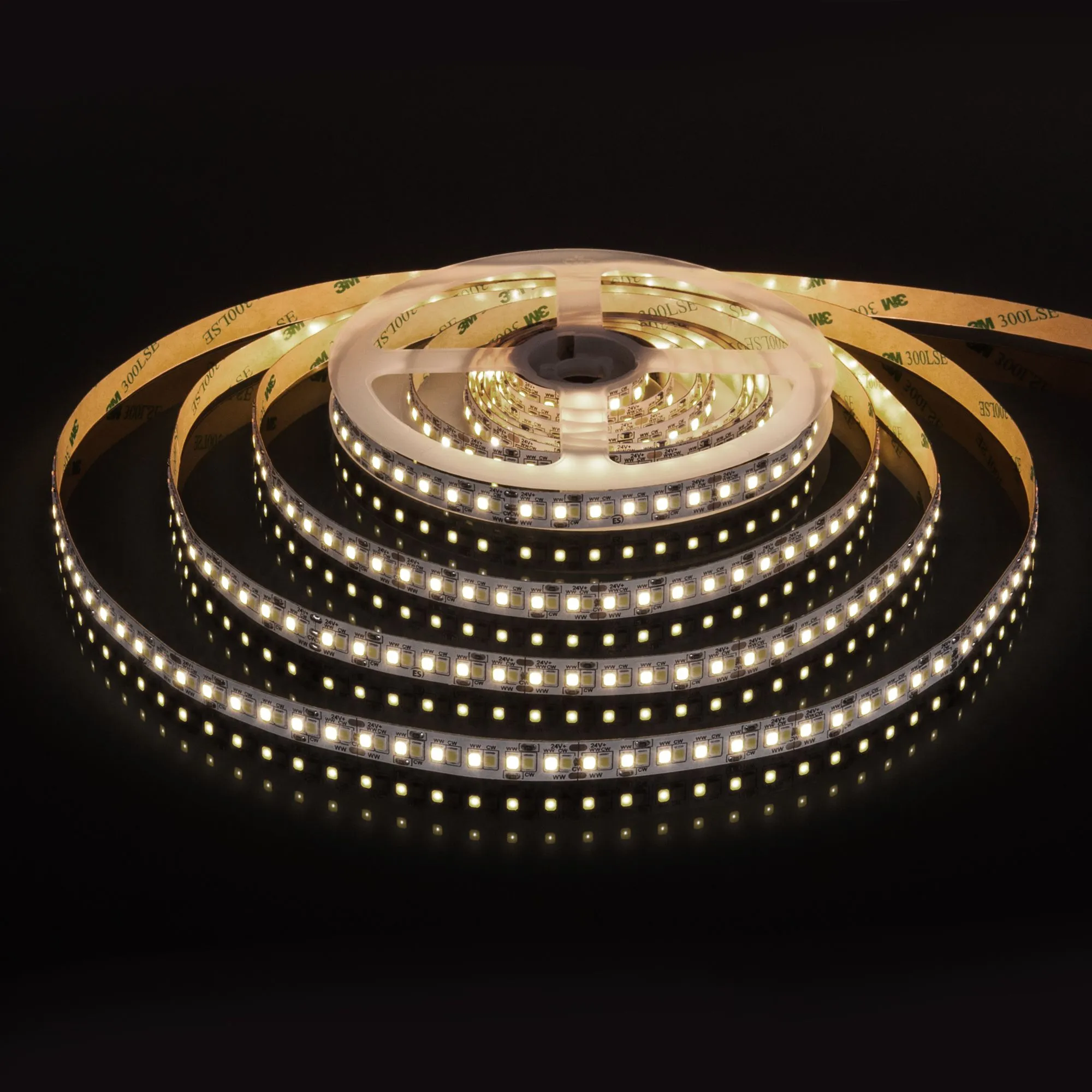 Лента светодиодная 24V 16W 240Led 2835+2835 IP20 MIX теплый белый/холодный белый, 5м Elektrostandard - Фото 2