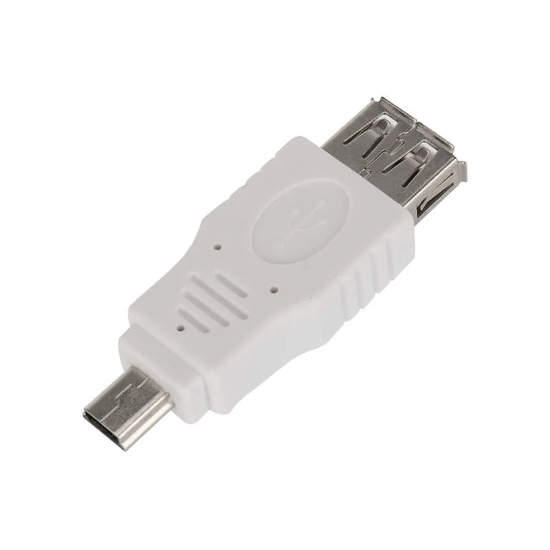 Переходник USB PROconnect, гнездо USB-A - штекер mini USB 5pin, 1 шт., пакет БОПП - Фото 3