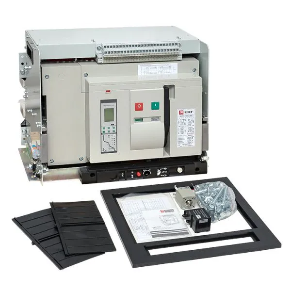 ВА-45 4000/4000А 3P 100кА выкат., корзина, гориз., ETU(220В AC) LCD ModBus-RTU, мп/нр/вкл.к.(220В AC), ав/доп. 1CO/1NC,1NO,4CO - Фото 10