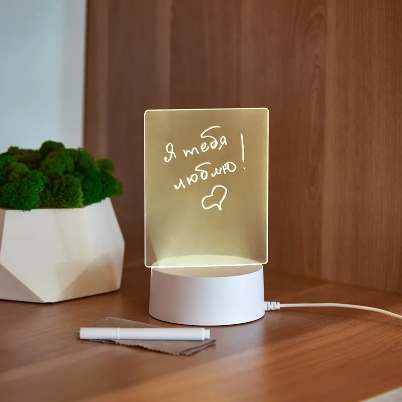 Светодиодный светильник для заметок с маркером - Фото 2