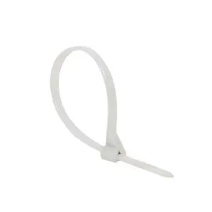 Хомут нейлоновый со стальным зубом (б), 3x100 (100шт) EKF plc-fl-ctsbw-3x100