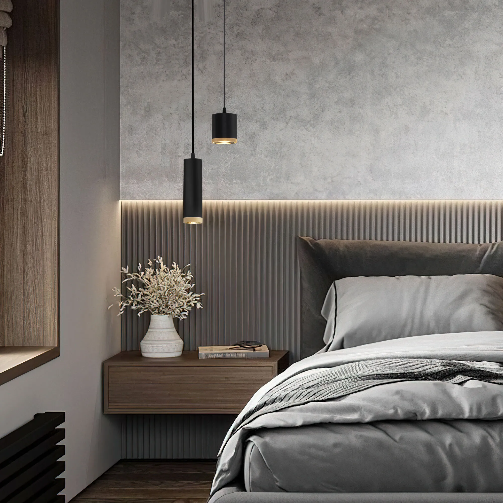 Светильник подвесной светодиодный 12W 4200K чёрный 50243 LED Elektrostandard - Фото 3