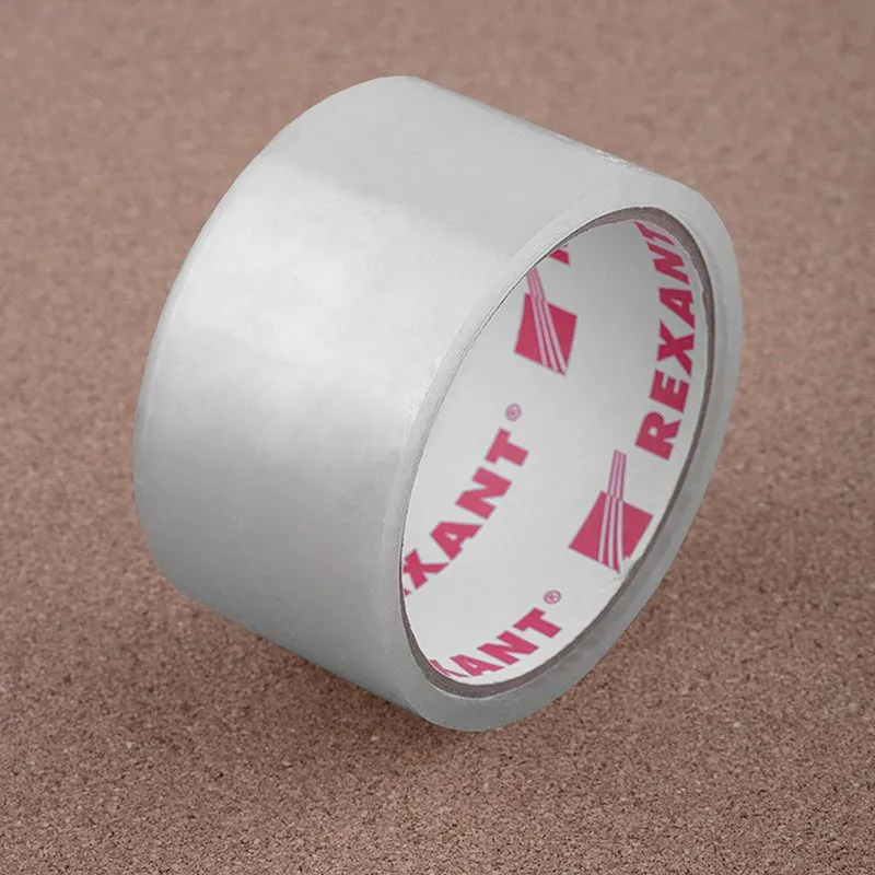Скотч упаковочный 48 мм х 50 мкм, прозрачный, (рулон 36 м) REXANT - Фото 2