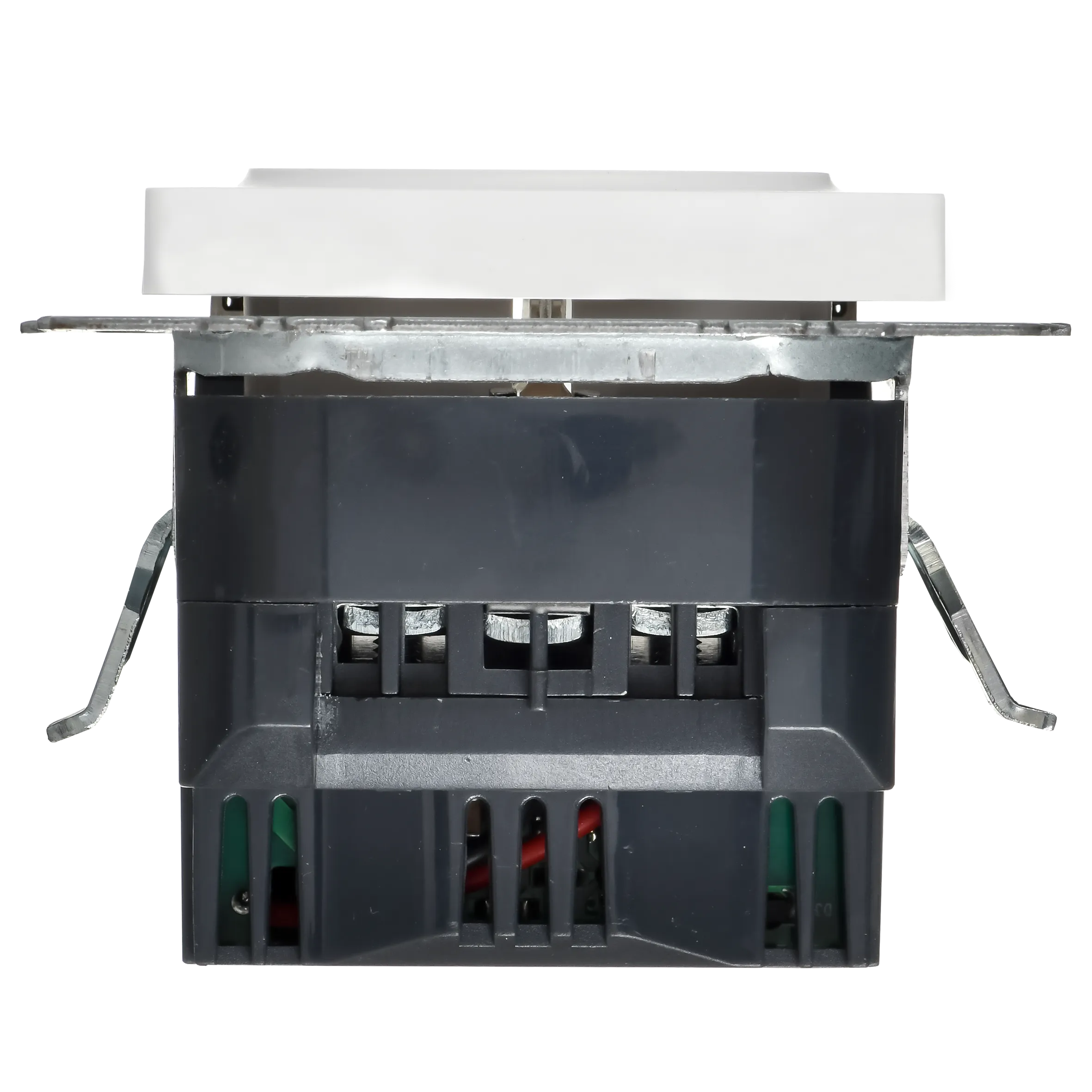 BRITE Розетка 1-местная с заземлением с защитными шторками 16А с USB A+A 5В 3,1А РЮш10-2-БрАБ арктический белый IEK - Фото 4