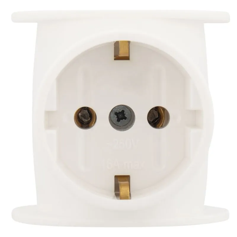 Набор тройников электрических универсальных 16А с/з, одно гнездо, белый (2 шт./уп.) REXANT - Фото 5