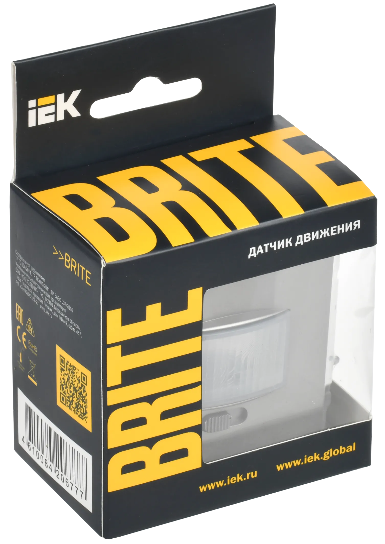 BRITE Датчик движения ДС10-1-БрС сталь IEK - Фото 2
